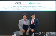 에이비엘바이오, 진스크립트 SMAB 플랫폼 기술도입
