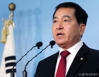 [사진]심재철, 원내대표 출마 선언