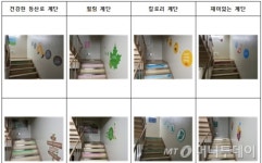 정부대전청사 테마별 건강계단 조성 눈길