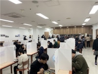 인터엠, 구내식당 칸막이 설치로 코로나19 대응