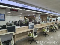 안양시, 시청 등 민원창구에 투명 가림막 설치