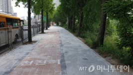 안양시, 노후 자전거도로 3개 구간 1.1km정비 완료