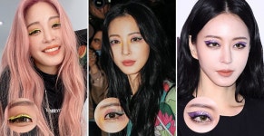 한예슬-선미-지수, 톡톡 튀는 ★아이 메이크업 TIP