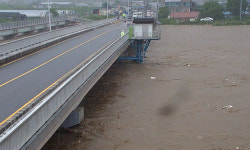 구리-남양주 도심하천 왕숙천, 오전 한때 홍수경보…여전히 위험