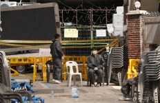 [사진]출입통제된 사랑제일교회