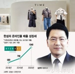 10년 멀리 내다본 한섬의 혜안…온라인 매출 62% 급증
