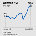 4200억달러 문턱 넘은 외환보유액 '사상 최대'