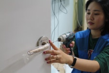 LS니꼬동제련, 항균구리 문손잡이로 어린이 건강 지킨다