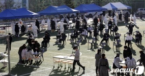 울산 신정중학교서 확진자 발생…초·중·고 15곳 원격수업 전환