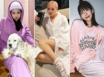 슬기로운 집콕 패션…한예슬·제니·로제의 홈웨어 스타일