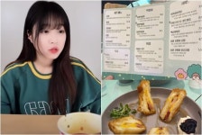 유튜버 쯔양, 분식집 가격 논란…분식 파는데 세트가 3만7000원