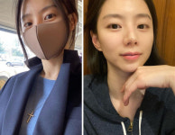 배용준♥ 박수진 근황, 십자가 목걸이+두툼한 마스크 눈길