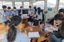부산항만공사 해상서 부산항 현장교육