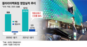 프리미엄 전략으로 날아오른 갤러리아百…성장세 TOP