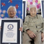 107세 최고령 일란성 쌍둥이...日 할머니들 기네스북에 올라