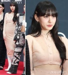 노제 vs 송혜교, 579만원 누드톤 투피스 패션…같은 옷 다른 느낌