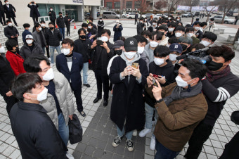 전남대서 '사전투표' 이준석 