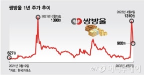 KG그룹 쌍용차 인수 검토 소식에…쌍방울그룹株 하락