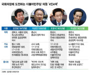 '김진표·이상민·조정식·우상호'...한눈에 보는 국회의장 출사표