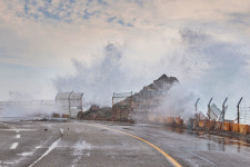 부산과 경남 고성·거제·사천·통영 폭풍해일주의보