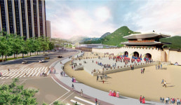 광화문 월대 복원 시작됐다..사직로 선형 공사 이달 착공