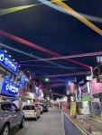 광주송정역 주변 광산로가 예술의 거리로…하늘 뒤덮은 스트링아트
