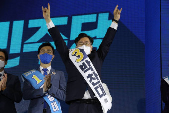 이재명, 서울·경기 완승 '누적 78.22%'…친명 박찬대 '막판 몰표'