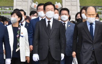 광주 찾은 이재명 