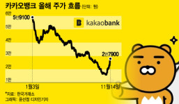 카카오뱅크 주가 