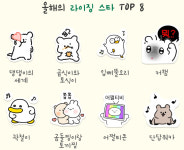 고심이·망그러진 곰…올해 카톡 인기 이모티콘은 이거였네