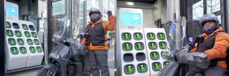 배달용 전기 스쿠터, 하루 100콜도 가능해