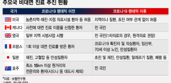OECD 32개국 비대면 진료 허용...G7 '재진 환자' 조건 없어