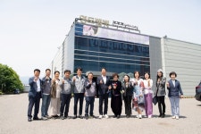 김장호 구미시장, 60년 장인기업 영도벨벳 방문