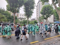 혜화~광화문 버스로 1시간 민주노총 파업 마지막날 혼잡 극심