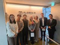 플코스킨, 네덜란드 정부 대표단과 EUREKA 협력 대표 사례로 답사 진행