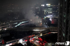 대구 팔달시장 의류상가 화재…2시간여 만에 완전 진화