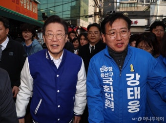'용산' 민주당 강태웅 44% vs 국민의힘 권영세 39%···오차범위 내