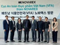 베트남 식품안전국 국장, 노바렉스 오송 공장 방문…건기식 협력 논의