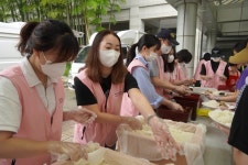 부산테크노파크 사랑의 밥퍼 무료급식 봉사 참여