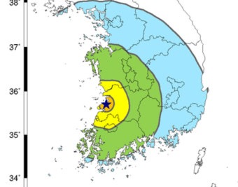 전북 부안 남남서쪽서 규모 4.8 지진…세종시 시민도 