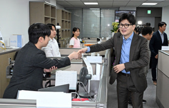 홍준표, 당권 주자 중 한동훈만 안 만나…韓 