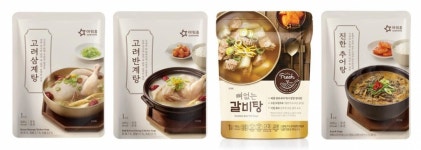 아워홈, 삼계탕·갈비탕 등 보양 간편식 4종 매출액 2배 껑충