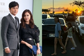 '장동건' 고소영, 붕어빵 딸 공개…엄마 닮은 '모델 포스'
