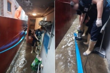 집에 물 들어와요 다급한 전화…2분만에 나타난 장화 신은 슈퍼맨