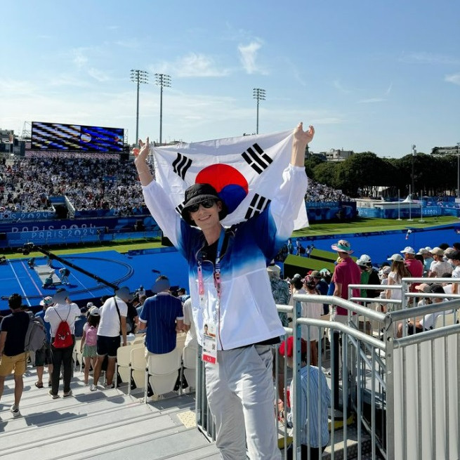 파비앙, 파리 올림픽 한국 양궁팀 금메달 응원 소식 공개