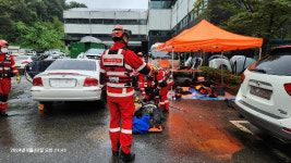 동강그린모터스, 광진소방서 자동차 긴급 구난 구조훈련 지원