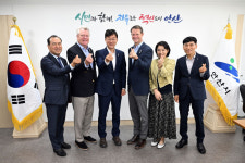 이민근 안산시장, 미국 테네시주 장관 만나 기업 유치 세일즈