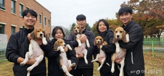 대한민국 관문 지킨다…우리·나라·대한·민국·만세 5남매