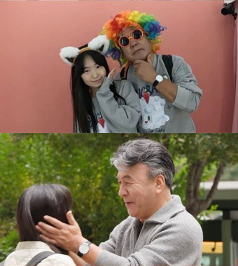'4혼' 박영규, 재혼으로 얻은 '54살 차' 딸 최초 공개…꿀이 뚝뚝
