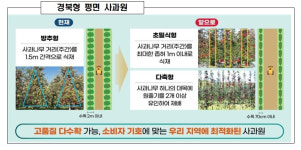 경북도, 포항 상옥 스마트 과수특화단지…농식품부 공모 선정